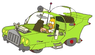 Homer Simpson Car